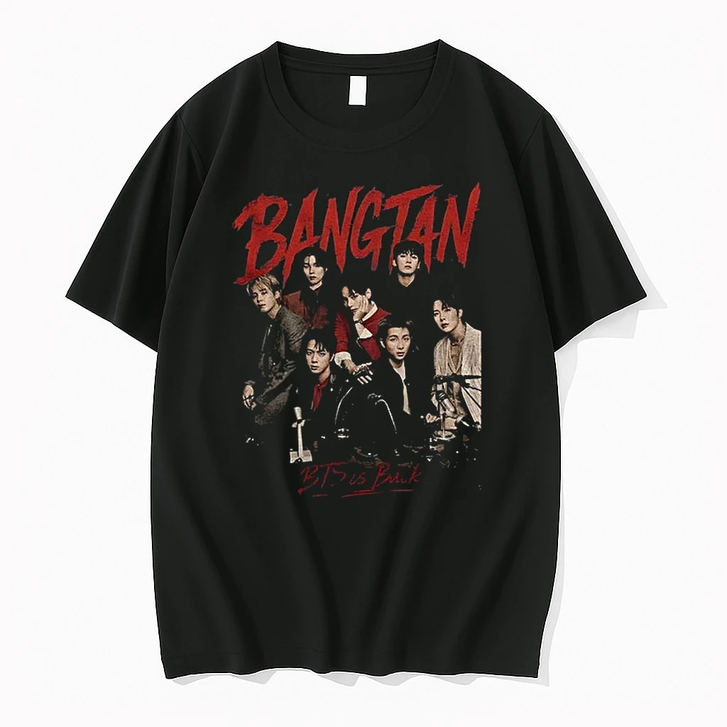 Bangtan Bts World Tour Bts Is Back Kpop Lover Tshirts Sweater