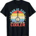 Banjo Teacher Player Dad For Bluegrass Guitarist Musician T-Shirt Hoodie, Sweatshirt | RetroVerseTees.com