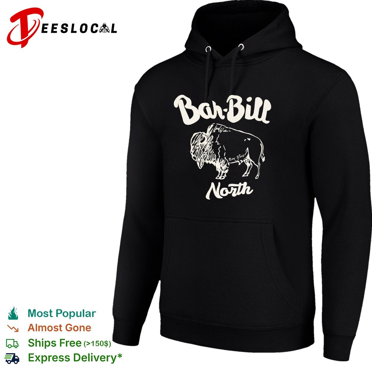 Bar Bill North Buffalo New York American Bison shirt