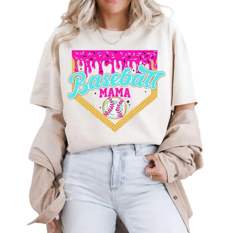 Baseball Bat Drip  T-Shirt_Classic Retro Graphic Unisex Tee Gift For Men and Women Hoodie, Sweatshirt | RetroVerseTees.com