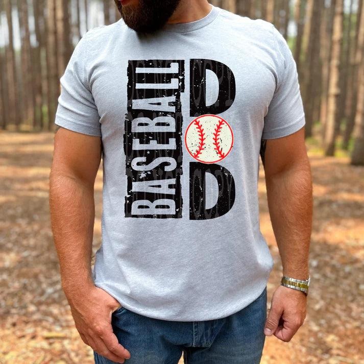 Baseball Dad DTF Transfers - THIS IS NOT A SHIRT Hoodie, Sweatshirt | RetroVerseTees.com