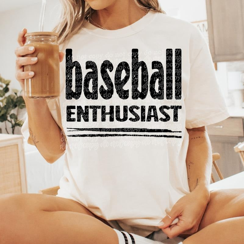 Baseball Enthusiast DTF Transfers - THIS IS NOT A SHIRT Hoodie, Sweatshirt | RetroVerseTees.com