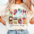 Baseball Game Day T-Shirt, Baseball Coquette T-Shirt, Baseball Mama T-Shirt, Brushstroke Shirt, Mother's Day Gifts...