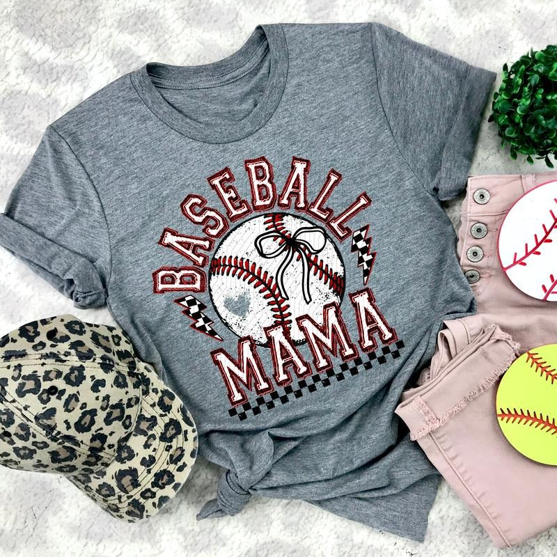 Baseball Mama DTF Transfers - THIS IS NOT A SHIRT Hoodie, Sweatshirt | RetroVerseTees.com