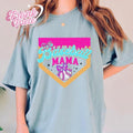 Baseball Mama Ice Cream Drip Shirt, Mama Basebaall, Basebaall Shirt, Game Day, Baseball Mom Dripping. Mom Shirt, Gift...