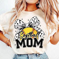 Baseball Mama Shirt, Polka Dot Bow sweatshirt, Game Day Mama Shirt, Proud T-Shirt Hoodie | RetroVerseTees.com