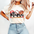 Baseball Mama T-Shirt, Doodle Baseball T-Shirt, Sports T-Shirt, Baseball Mom, Hearts, Baseball Glove, Game Day Hoodie,...