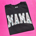 Baseball Mama Varsity Letter Comfort Colors T-Shirt 'NLB' Hoodie, Sweatshirt | RetroVerseTees.com