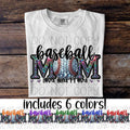 Baseball Mom Loud and Proud DTF Transfers - THIS IS NOT A SHIRT Hoodie, Sweatshirt | RetroVerseTees.com