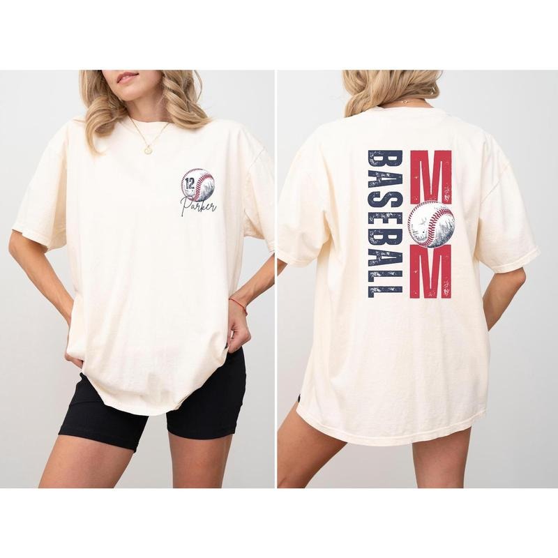 Baseball Mom Shirt Mom Baseball Shirt Baseball Mama Shirts Baseball Mom Gifts Mama Baseball Shirt Personalized Baseball...