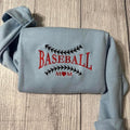 Baseball Mom embroidered sweatshirt;Baseball embroidered crewneck, baseball lover's sweatshirt; Mother's Day gift; gift...