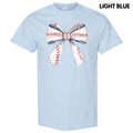 Baseball Sketched Bow Gildan Short Sleeve T-Shirt 'NLB' Hoodie, Sweatshirt | RetroVerseTees.com