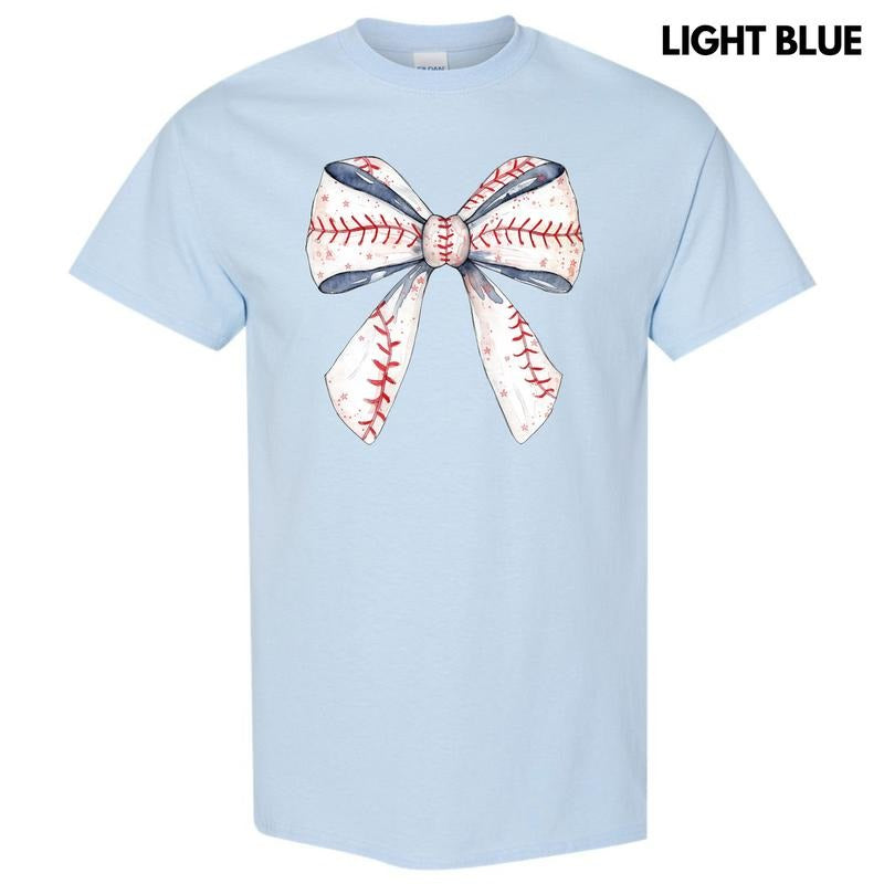 Baseball Sketched Bow Gildan Short Sleeve T-Shirt 'NLB' Hoodie, Sweatshirt | RetroVerseTees.com