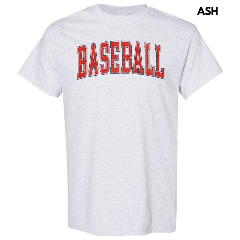 Baseball Varsity Letter Gildan Short Sleeve T-Shirt Hoodie, Sweatshirt | RetroVerseTees.com