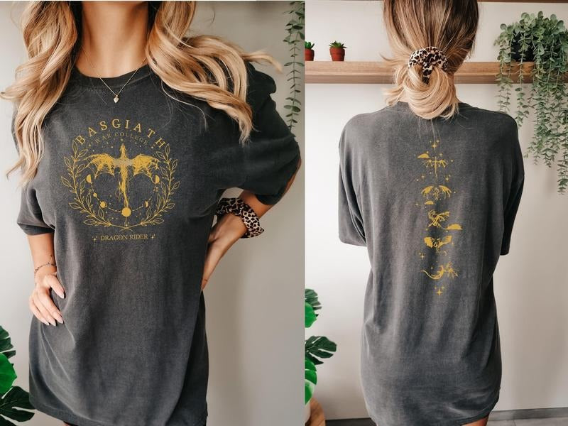 Basgiath War College 2-Sided Sweatshirt, Fourth Wing Shirt, Dragon Rider Shirt Hoodie | RetroVerseTees.com