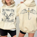 Basgiath War College Double Side Sweatshirt, Spicy Booktok Hoodie, Dragon Rider Shirt, Fourth Wing Sweater, Unisex...
