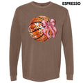 Basketball Dazzling Disco Long Sleeve Comfort Colors T-Shirt 'NLB' Hoodie, Sweatshirt | RetroVerseTees.com
