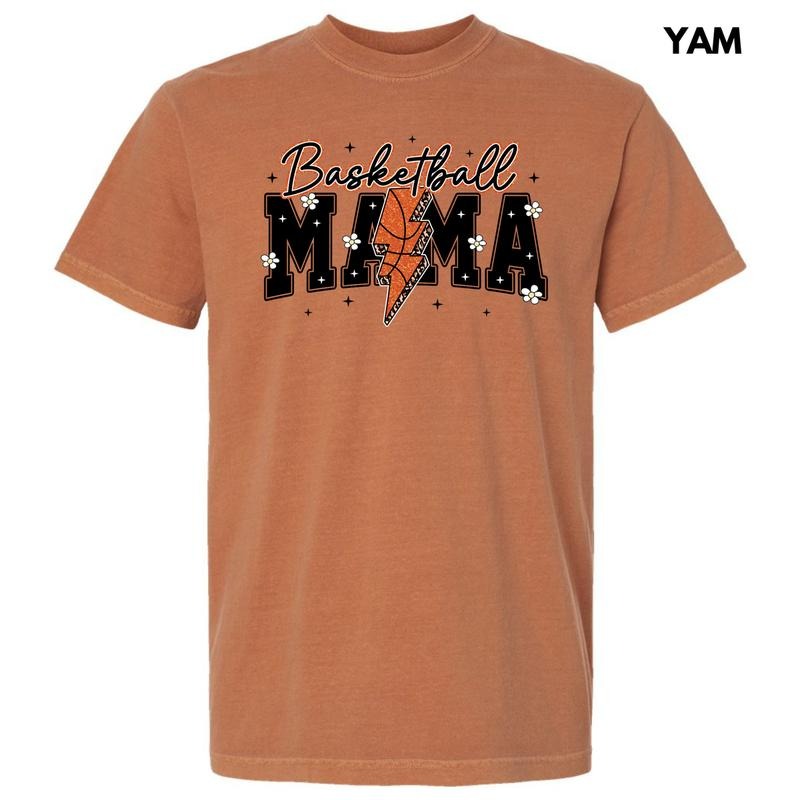 Basketball Lightning Mama Comfort Colors T-Shirt 'NLB' Hoodie, Sweatshirt | RetroVerseTees.com