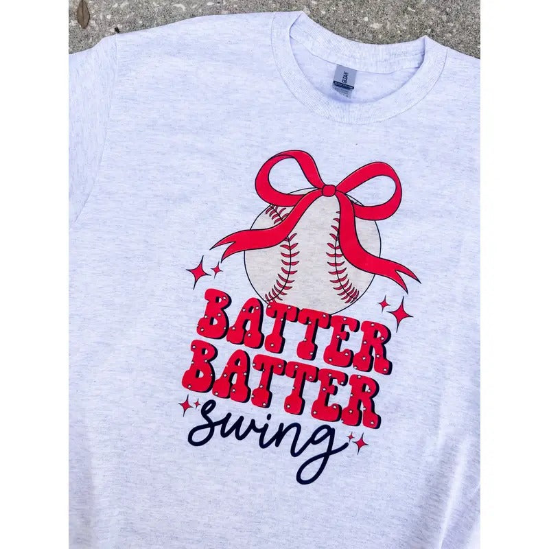 Batter Batter Graphic Top T-Shirts, Hoodie, Sweatshirt | RetroVerseTees.com