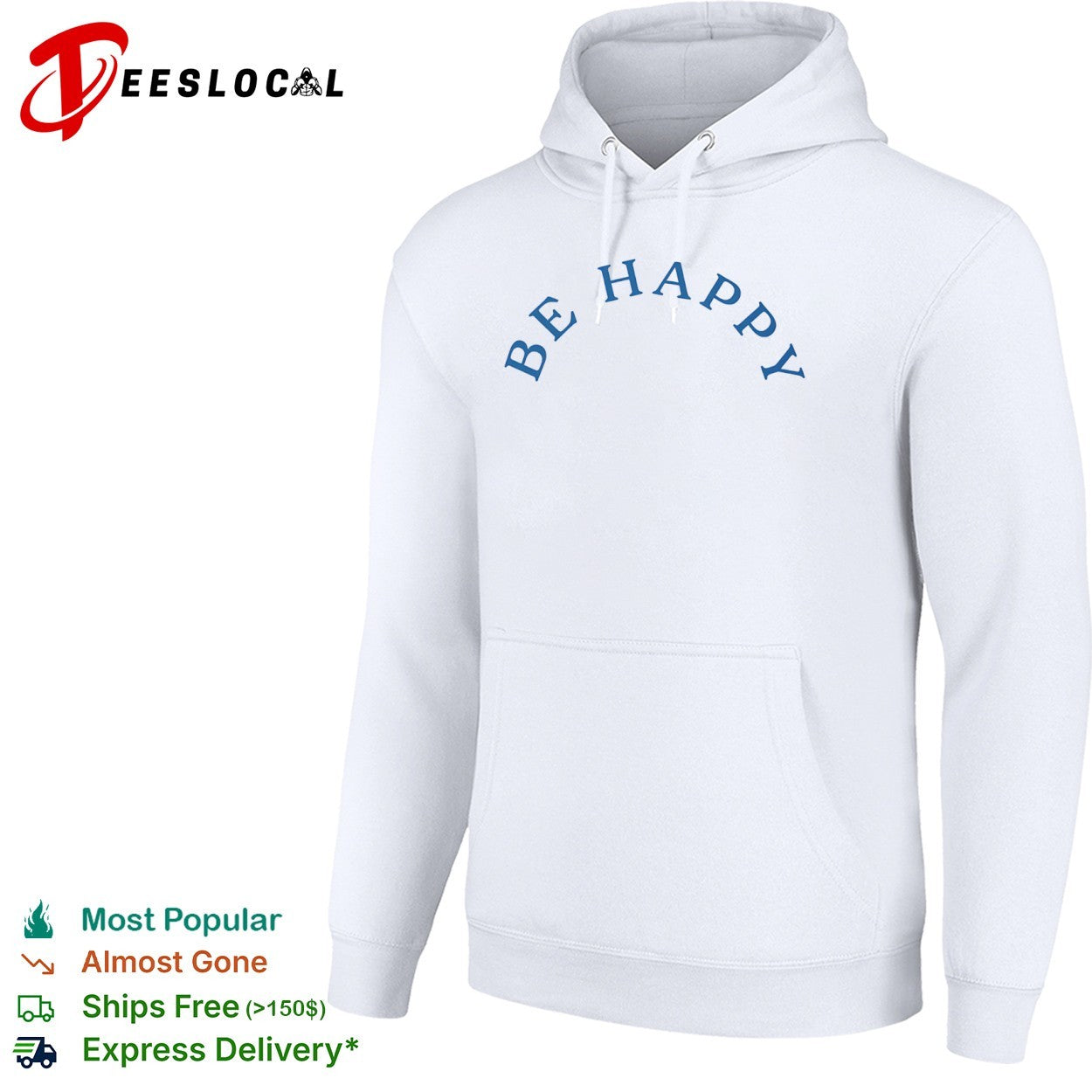 Be Happy positive vibes inspirational shirt