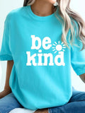 Be Kind Blue Lagoon Tee Hoodie, Sweatshirt | RetroVerseTees.com
