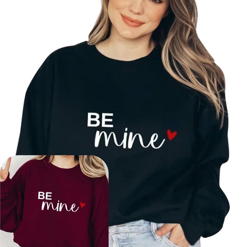 Be Mine Sweatshirt, Valentines Sweater, Valentine's Day Sweater T-Shirts, Hoodie | RetroVerseTees.com