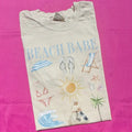 Beach Babe Collage Comfort Colors T-Shirt 'NLB' Hoodie, Sweatshirt | RetroVerseTees.com