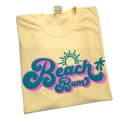 Beach Bum Puff Comfort Colors T-Shirt Hoodie, Sweatshirt | RetroVerseTees.com