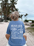 Beach Bum Tee Preppy Shirt Y2k Wearing  Coconut girl Tee Shark Lover gift Woman's clothing Ocean Surf Shirt Hoodie,...