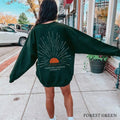 Beach Sweatshirt Coconut Girl Summer Sweatshirt Beachy Sweatshirt Salty Sweatshirt Coconut Girl Clothes Watch The Sunset...