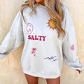 Beachy Sticker Trend Graphic Sweatshirt T-Shirts, Hoodie | RetroVerseTees.com