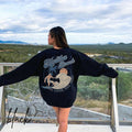 Beachy Sweatshirt Coconut Girl Clothes Malibu Sweatshirt Surf Shirt Ocean Inspired Style Preppy Clothes Salty Sweater...