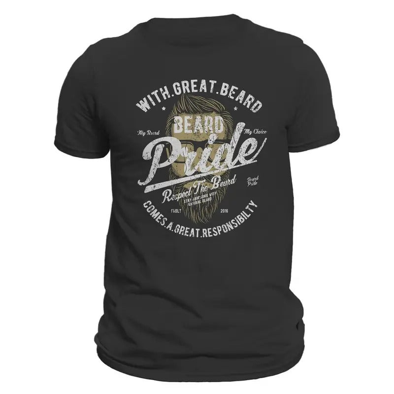 Beard Pride Men's T-Shirt Hoodie, Sweatshirt | RetroVerseTees.com