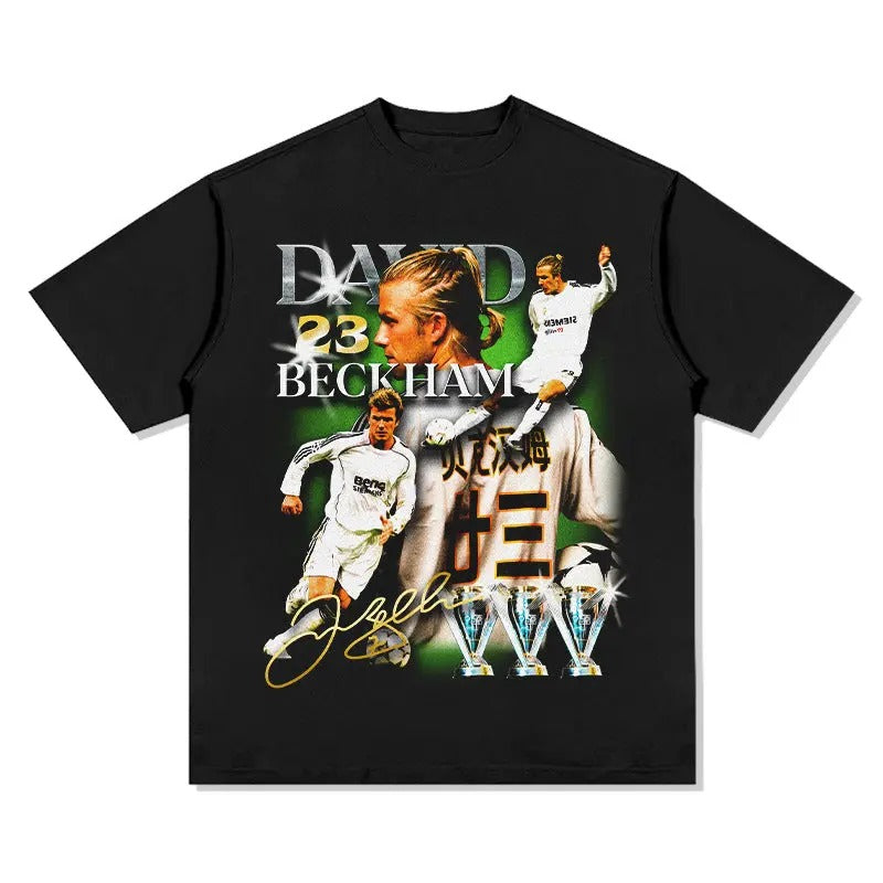 Beckham Graphic Tee - Vintage Bootleg - 3000 BC clothes Hoodie, Sweatshirt | RetroVerseTees.com