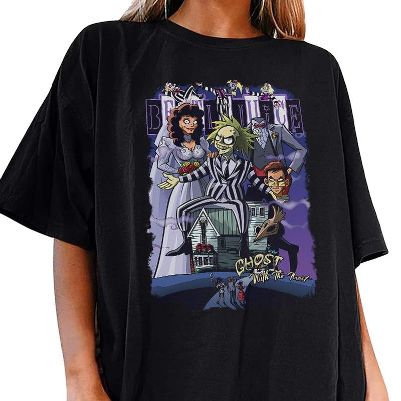 Beetlejuice 1988 Movie T-Shirt, Vintage Halloween Movie Shirt, Beetlejuice Shirt, Horror Movie Shirt, Beetlejuice Gift,...