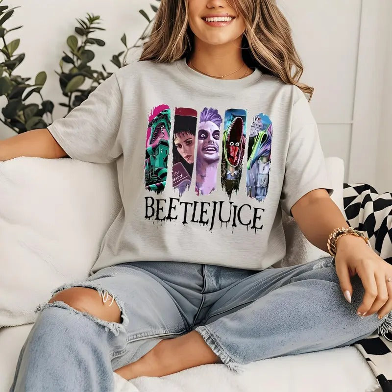 Beetlejuice Halloween T-Shirt, Halloween Movie Beetlejuice Sweatshirt, Halloween Shirt Hoodie | RetroVerseTees.com