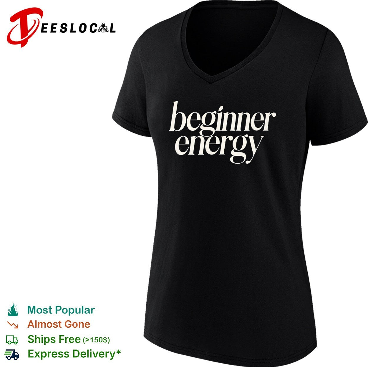 Beginner Energy minimalist shirt