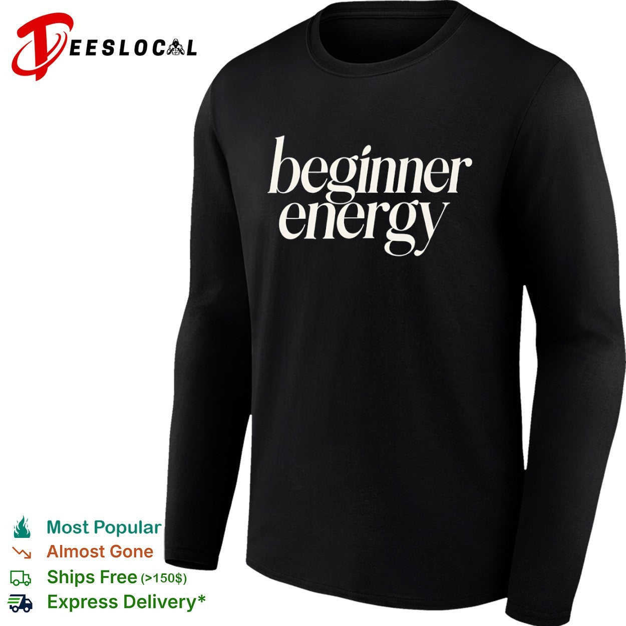 Beginner Energy minimalist shirt