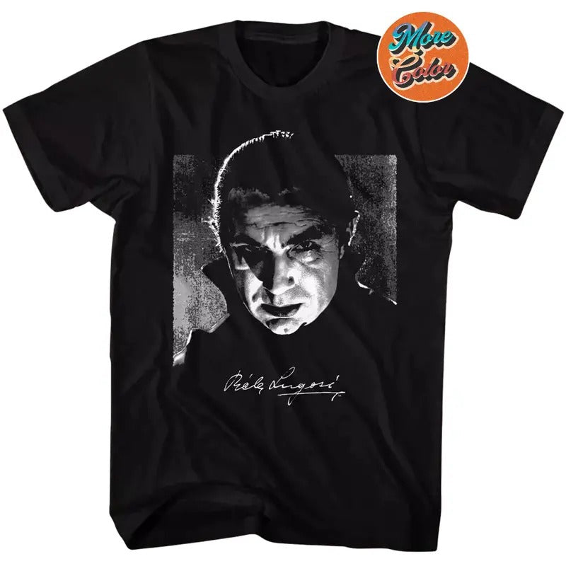 Bela Lugosi Dracula Signature Lurking Dracula Bram Stoker Shirts, Cotton Unisex T-shirt, Crew Neck, Size S- 3XL, Menswear...