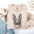 Belgian Malinois, Dog Lover Apparel, Pet, Dog Breed, Cute Sweatshirt, Crew Neck, Women's, Crewneck T-Shirts, Hoodie