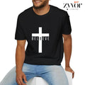 Believe Faith Christian T-Shirt Casual Style Crew Neck Short Sleeve T-Shirt Tops Trendy for Unisex, Perfect Gift Hoodie,...