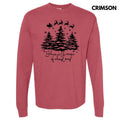 Believe in Christmas Magic Long Sleeve Comfort Colors T-Shirt 'NLB' Hoodie, Sweatshirt | RetroVerseTees.com
