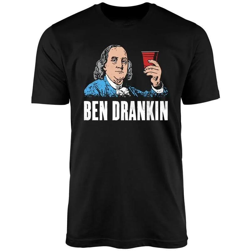 Ben Drankin Unisex Shirt Hoodie, Sweatshirt | RetroVerseTees.com