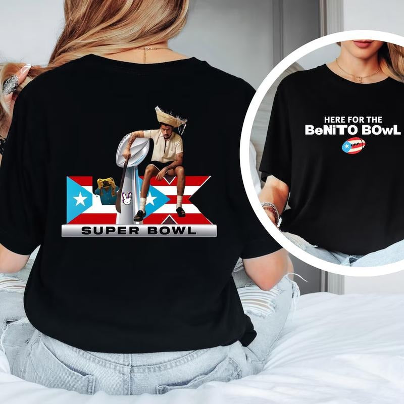 Benito Bowl Trendy Streetwear T-Shirt Casual Short Sleeve Bunnyyy Tee Hoodie, Sweatshirt | RetroVerseTees.com