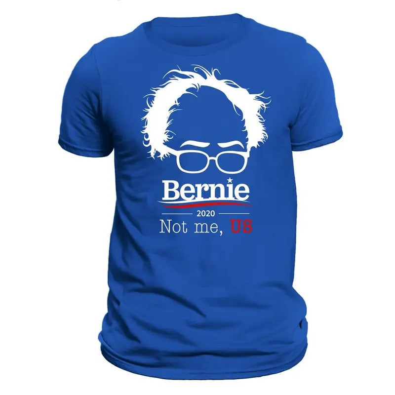 Bernie Sanders Not Me US 2020 Hair & Glasses Men's T-Shirt Hoodie, Sweatshirt | RetroVerseTees.com
