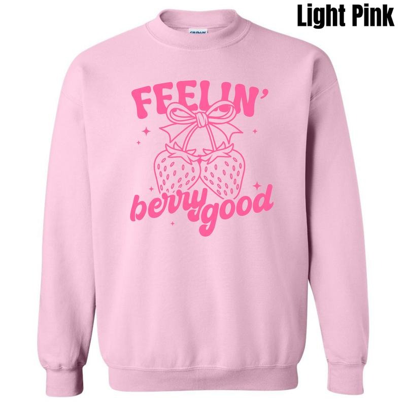 Berry Good Feelin Sweatshirt 'NLB' T-Shirts, Hoodie | RetroVerseTees.com