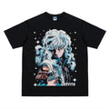 Berserk "Griffith" Heavyweight Vintage Tee 100% Cotton OVERSIZED Anime T-shirt Menswear Top Crew Necks Tshirt Casual...