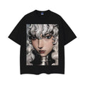 Berserk "Griffith" Heavyweight Vintage Tee 100% Cotton OVERSIZED Anime T-shirt Menswear Top cotton tops vintage t-shirts...
