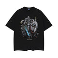 Berserk "Skull Knight" Heavyweight Vintage Tee 100% Cotton OVERSIZED Anime T-shirt Menswear Top Crew Necks Tshirt Casual...