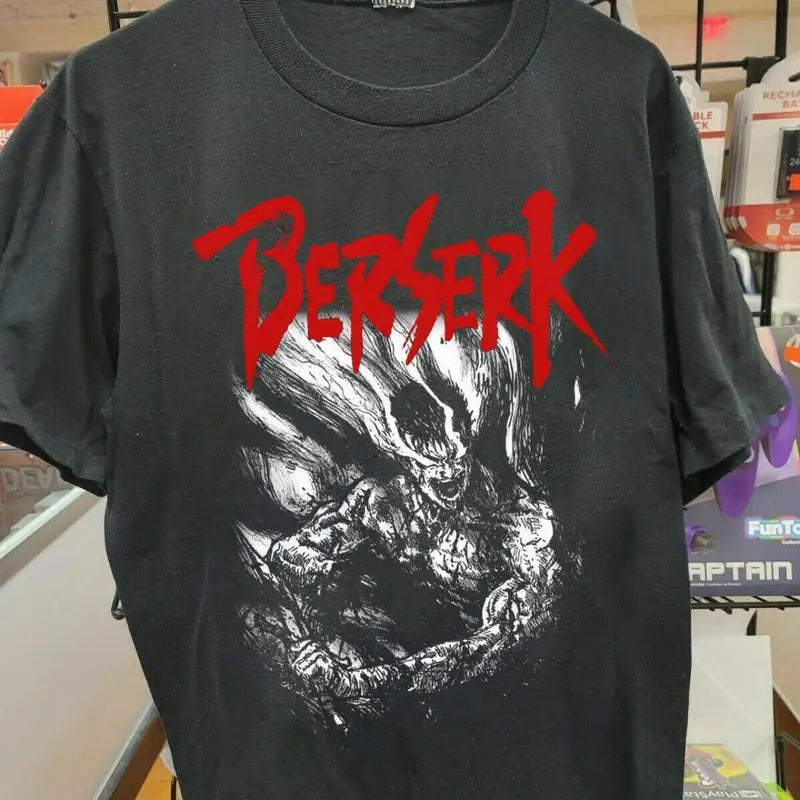 Berserk Shirt, Berserk Anime Manga Shirt, Graphic Tee Hoodie, Sweatshirt | RetroVerseTees.com